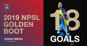 Image post by @NPSLSoccer on Twitter