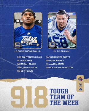 Image post by @tulsa_football on Instagram