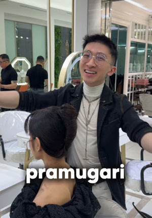 Video post by @budiputrahair on TikTok