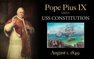 Image post by @uss_constitution on Instagram