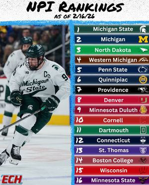 Image post by @everythingcollegehockey on Instagram