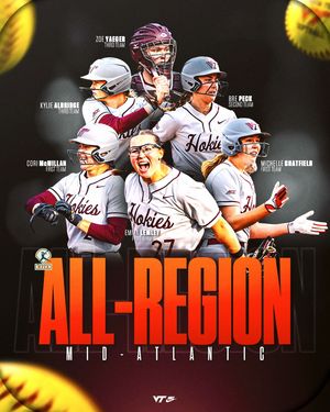 Image post by @hokiessoftball on Instagram