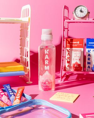 Image post by @drinkkarmawater on Instagram