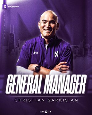 Image post by @NU_Sports on Twitter