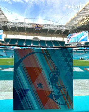 Image post by @hardrockstadium on Instagram