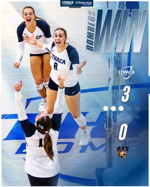 Image post by @ithacavolleyball on Instagram