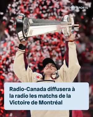 Image post by @radiocanadasports on Instagram