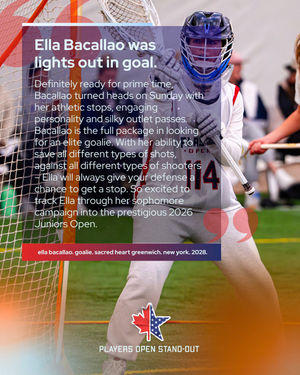 Image post by @openserieslacrosse on Instagram