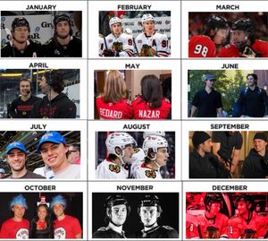 Image post by @nhlblackhawks on Instagram