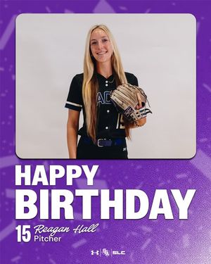 Image post by @sfa.softball on Facebook