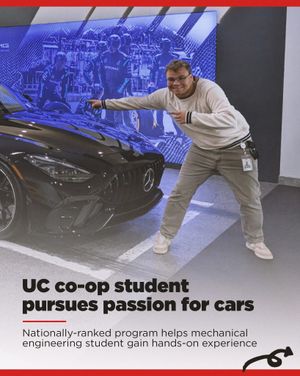 Image post by @uofcincy on Instagram