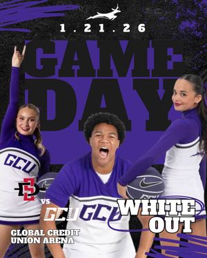 Image post by @gcucheerleaders on Instagram