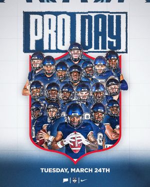 Image post by @uconnfootball on Instagram