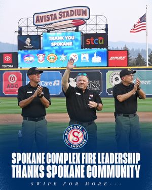Image post by @spokaneindiansbaseball on Instagram