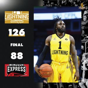 Image post by @LondonLightning on Twitter
