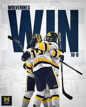 Image post by @umichwhockey on Instagram