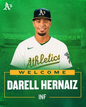 Image post by @Athletics on Twitter