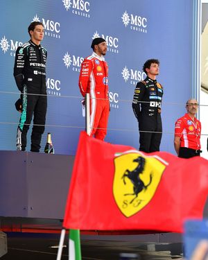 Image post by @f1 on Instagram