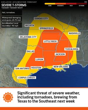 Image post by @accuweather on Instagram