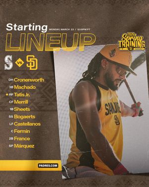 Image post by @Padres on Twitter