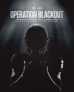 Image post by @AggieFootball on Twitter