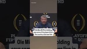 Video post by @cbssportscfb on YouTube