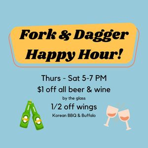 Image post by @forkanddaggerdiner on Instagram