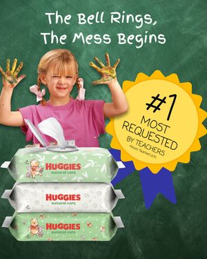 Image post by @huggies on Instagram