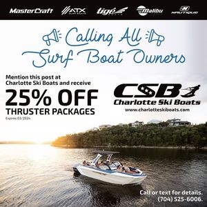 Image post by @charlotteskiboats on Facebook