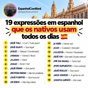Image post by @espanholcomroni on Instagram