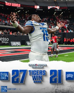 Image post by @memphisfootball on Instagram