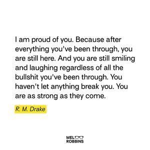 Image post by @melrobbins on Instagram