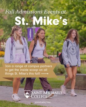 Image post by @saintmichaelscollege on Instagram