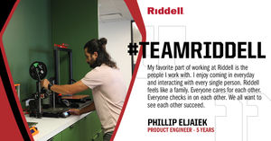 Image post by @RiddellSports on Twitter