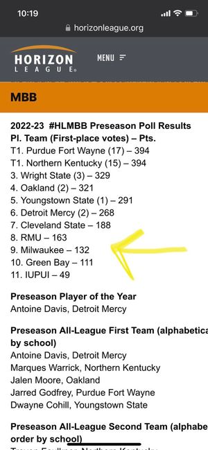 Image post by @MKE_MBB on Twitter