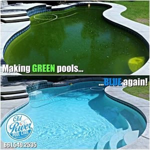 Image post by @OldRiverPoolCare on Facebook