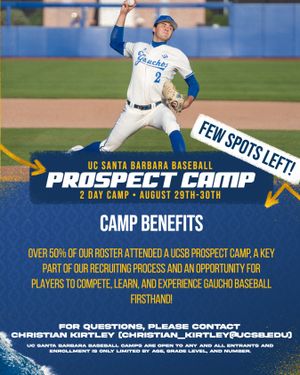 Image post by @ucsb_baseball on Instagram