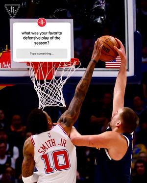 Image post by @houstonrockets on Instagram