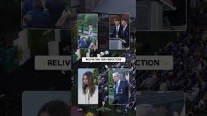 Video post by @tennishalloffame on YouTube