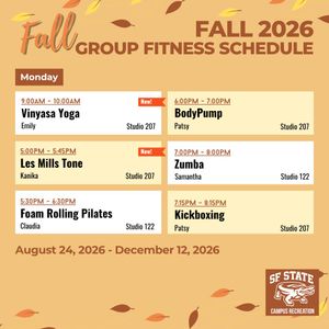 Image post by @sfsu_campusrec on Instagram