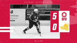 Image post by @SFUHockey on Twitter