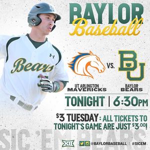Image post by @baylorbaseball on Instagram