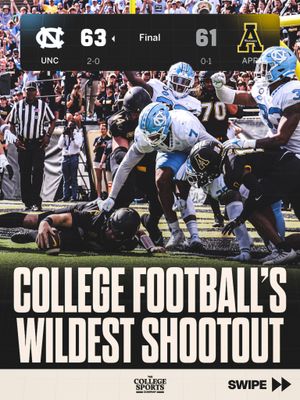 Image post by @thecollegesportsco on Instagram