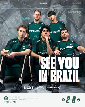 Image post by @FlyQuest on Twitter