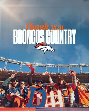 Image post by @broncos on Instagram