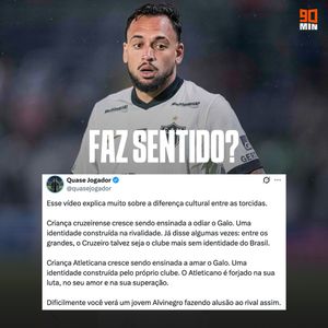 Image post by @90minbrasil on Instagram