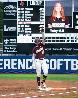 Image post by @txstatesoftball on Instagram