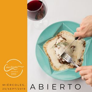 Image post by @restaurantecasaemilio on Instagram