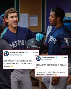 Image post by @somersetpatriots on Instagram