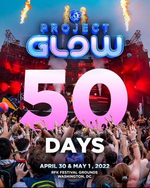 Image post by @projectglowfest on Twitter